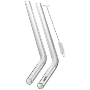 Gefu 4er-Glastrinkhalmset FUTURE - transparent/klar - Glas - 0.8 | Möbel Kraft