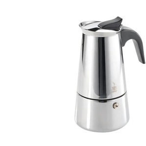 Gefu Espressokocher EMILIO - silber - Edelstahl - 8,9 cm - 17,4 cm | Möbel Kraft