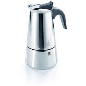 Gefu Espressokocher, Silber, Metall, 19.5 cm, Kaffee & Tee, Tee- & Kaffeezubereitung, Kaffeebereiter