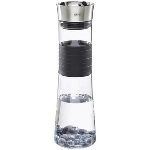 Gefu Karaffe Cascada, Glas, 1 L, 31 cm, Ausgießer, Deckel, Kaffee & Tee, Kannen, Karaffen