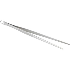 Gefu Küchenpinzette SOCO - silber - Edelstahl - 3,3 cm - 1,1 cm | Möbel Kraft