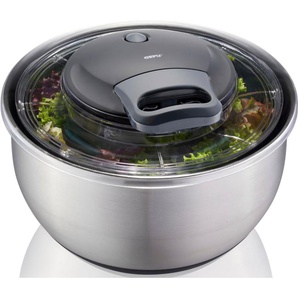 GEFU Salatschleuder PULLIT, schonendes Schleudern ohne Richtungswechsel, 4,5 L