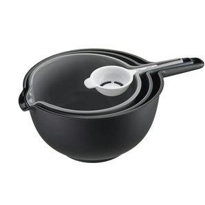 Gefu Schüsselset  PREPARO ¦ Kunststoff ¦ Maße (cm): B: 25,5 H: 13,4