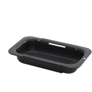 Gefu Spülbeckensieb Drenare - schwarz - Kunststoff - 20 cm - 6,5 cm | Möbel Kraft