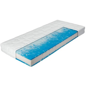 Gel-/Komfortschaum-Matratze  Duo Gel Comfort ¦ weiß ¦ Maße (cm): B: 140 H: 20