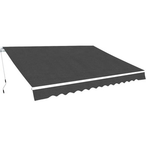 Gelenkarmmarkise 400 cm Anthrazit