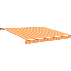 Gelenkarmmarkise WISMAR Classic Markisen Gr. 600 cm, 200 cm, orange (orange, gelb) Gelenkarm-Markisen