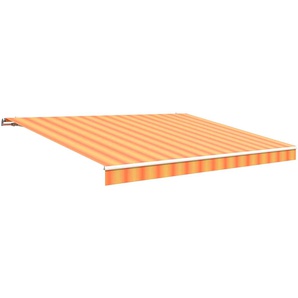 Gelenkarmmarkise WISMAR Classic Markisen Gr. 600 cm, 250 cm, orange (orange, gelb) Gelenkarm-Markisen