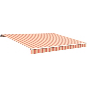 Gelenkarmmarkise WISMAR Markisen Gr. 550 cm, 200 cm, beige (natur, rot) Gelenkarm-Markisen B: 550 cm, in versch. Ausfällen und Dessins