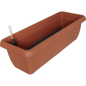 Geli Bewässerungsblumenkasten Aqua Andalucia 60 cm terracotta GLO692401279