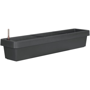 Geli Bewässerungsblumenkasten Viva Kunststoff anthrazit 100 cm GFMc596d1f9b