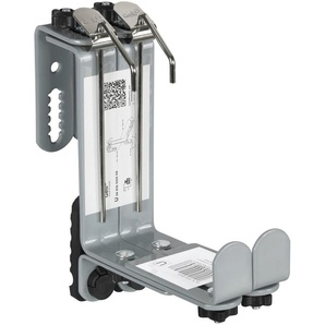Geli Blumenkastenhalter universal Bandeisen 3-fach verstellbar betongrau - 2 Stück GFMbf035d2be