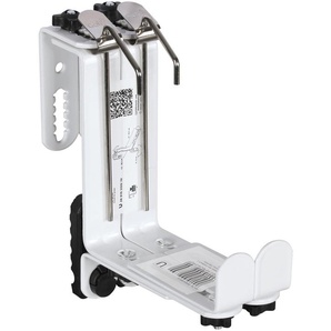 Geli Blumenkastenhalter universal Bandeisen 3-fach verstellbar weiß - 2 Stück GFMf2b503adc