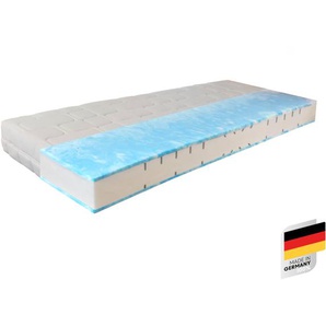Gelschaummatratze BECO GUMO Matratzen Gr. 3 (81 kg - 100 kg), B/H/L: 140 cm x 20 cm x 210 cm, Polyester Bezug, Material oben: Kunstfaser, Material unten: Kunstfaser, 1 St., weiß Allergiker-Matratzen Matratze in diversen Größen erhältlich, hautfreundliche