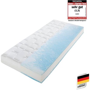 Gelschaummatratze GUMO & GUMO Maxx, 7 Zonen Matratze 90x200,140x200-Höhe 20 cm und 25cm, Beco, druckentlastende Gelschaumauflage, weiche & feste Seite, atmungsaktiv