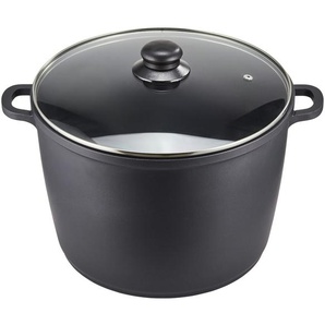 Gemüsetopf 28 cm   ¦ schwarz ¦ Aluminium-Guss ¦ Maße (cm): H: 20  Ø: 28