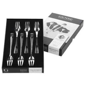 Gense Cake fork Steel Line 16 cm 6 pcs
