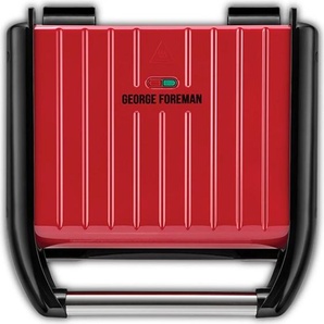 GEORGE FOREMAN Fitnessgrill Steel Family M Rot 443811
