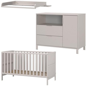 GERMANIA Babymöbel-Set GW-Alkmaar, (3-tlg), mit mitwachsendem Kinderbett