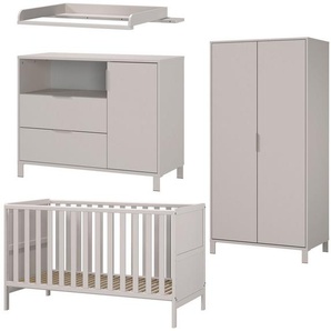 GERMANIA Babymöbel-Set GW-Alkmaar, (4-tlg), mit mitwachsendem Kinderbett