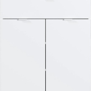 Badkommode GERMANIA GW-Mauresa Sideboards Gr. B/H/T: 60 cm x 97 cm x 34 cm, 2, weiß (weiß, hochglanz) Badmöbelserien