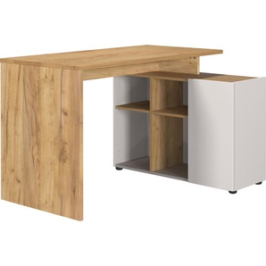GERMANIA Eckschreibtisch Adrano (1-St), mit integriertem Sideboard