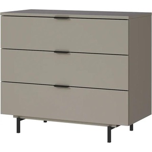 GERMANIA Kommode »Tomino, Schubkastenkommode«, mit gedämpften Schubladen, B/H/T 105/92/54 cm, Metallsockel
