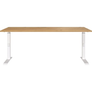 GERMANIA Schreibtisch Downey, höhenverstellbar von 68-91 cm, verfügbar in verschiedenen Breiten