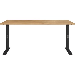 GERMANIA Schreibtisch Downey, höhenverstellbar von 68-91 cm, verfügbar in verschiedenen Breiten