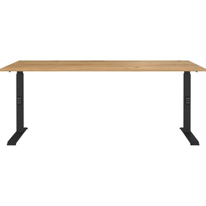 GERMANIA Schreibtisch Downey, höhenverstellbar von 68-91 cm, verfügbar in verschiedenen Breiten