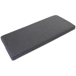 Germania Sitzkissen , Anthrazit , Textil , Füllung: Polyurethan (Pur), Polyethersulfon (Pes) , 96x6x35 cm , Made in Germany , formstabil, langlebig , Wohntextilien, Kissen, Sitzkissen
