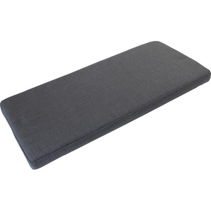 Sitzkissen GERMANIA Top Dekokissen_Sitzkissen_Kissenhüllen Gr. B/L: 36 cm x 72 cm, 1 St., Polyester, grau (grau, unifarben) Bankkissen Kopfkissen