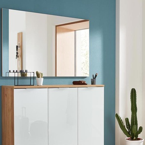 Rahmenloser Spiegel - braun - Holz -