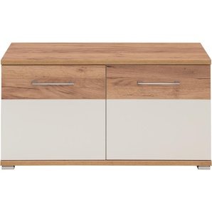 Germania Topix Schuhbank Holzwerkstoff Weiß/Braun