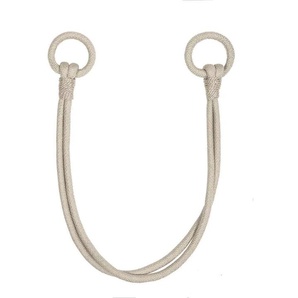 Raffhalter GERSTER Morena Gr. B: 80 cm, grau (grau, beige) Raffhalter