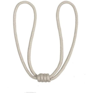 Raffhalter GERSTER Salomea Gr. B: 65 cm, grau (grau, beige) Raffhalter
