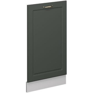 Geschirrspülblende Fame-Line, Grün-Gold Landhaus, 45 cm ohne Arbeitsplatte Vicco