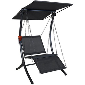 Gestell zu Hollywoodschaukel 1-Sitzer Swing grau