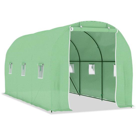 Gewächshaus 9 m² 4,5x2x2 m