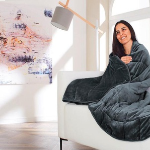 Gewichtsdecke, Connis Entspannungsdecke 9Kg, Conni Oberkircher´s, Füllung: Glasperlen & Polyester, Bezug: Polyester, Stress befreiend mit Kuscheleffekt