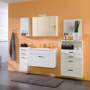 Spiegelschrank Turda III 100 x 64 x 20cm Weiß/Weiß