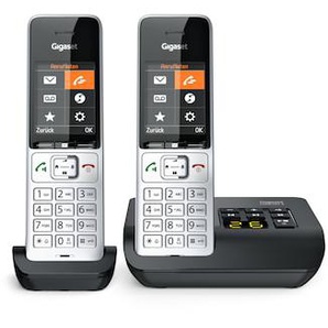 Gigaset Comfort 500A Duo - Schnurlostelefon- Rufnummernanzeige, Anrufbeantworter L36852-H3023-B101