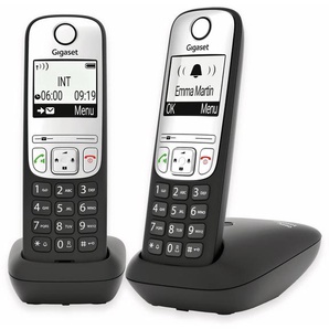 GIGASET DECT-Telefon A690 Duo, schwarz L36852-H2810-B101
