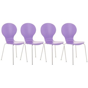 Gilboaivi Dining Chair - Modern - Purple - Metal - 43 cm x 45 cm x 86 cm