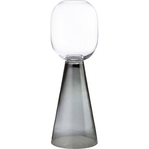 GILDE Bodenwindlicht Luxo, Weihnachtsdeko (1 St), aus Glas, kann auch als Bodenvase verwendet werden
