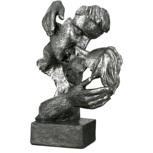 GILDE Dekofigur Skulptur Addiction, anthrazit (1 St), anthrazit, Polyresin