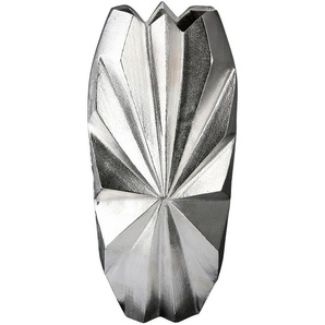 GILDE Dekovase Vase Rayons, aus Aluminium (1 St), mit Filzgleitern