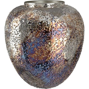 GILDE Tischvase Pavone (1 St), Vase aus Metall, Höhe ca. 27 cm