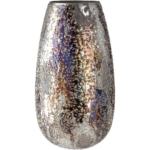 GILDE Tischvase Pavone (1 St), Vase aus Metall, Höhe ca. 30 cm