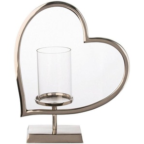 GILDE Windlicht Amor (1 St), aus Aluminium mit Glas-Zylinder
